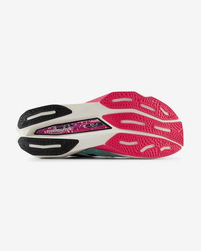 New Balance SuperComp Elite v4 blanc bleu rose