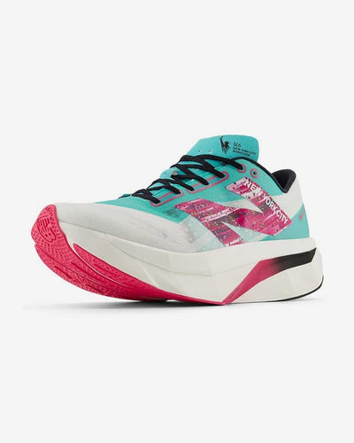 New Balance SuperComp Elite v4 blanc bleu rose